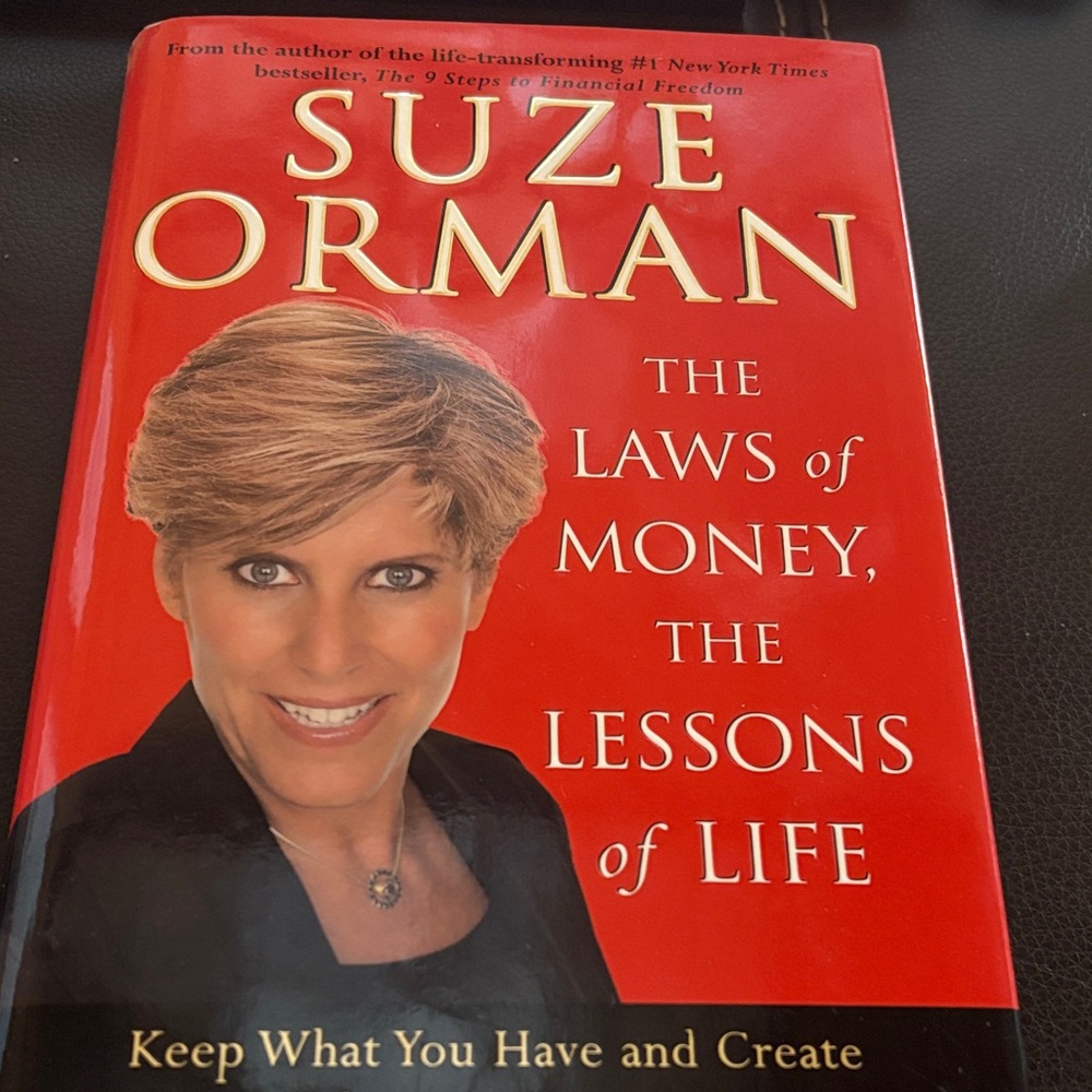Suze Orman -The laws of money the lessons of life hardcover book